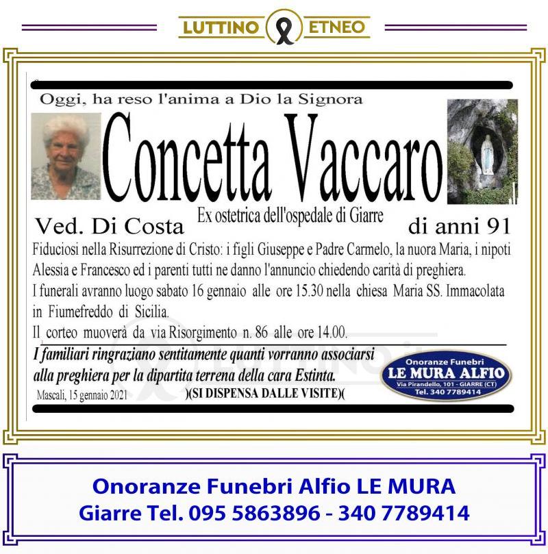 Concetta  Vaccaro 